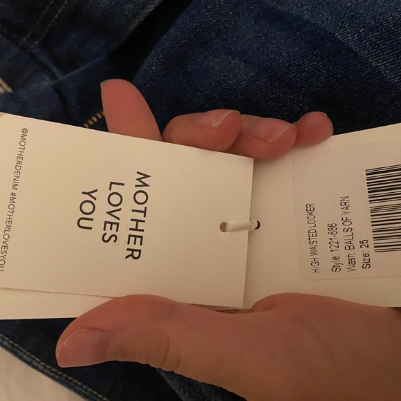 Mother Denim Skinny Jeans Size 25 Color Balls Of Yarn - Picture 5 of 7